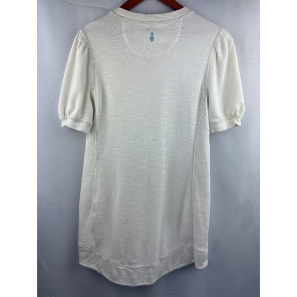 Tommy Bahama Womens Ivory Knit Mini Dress Size S - Picture 4 of 6